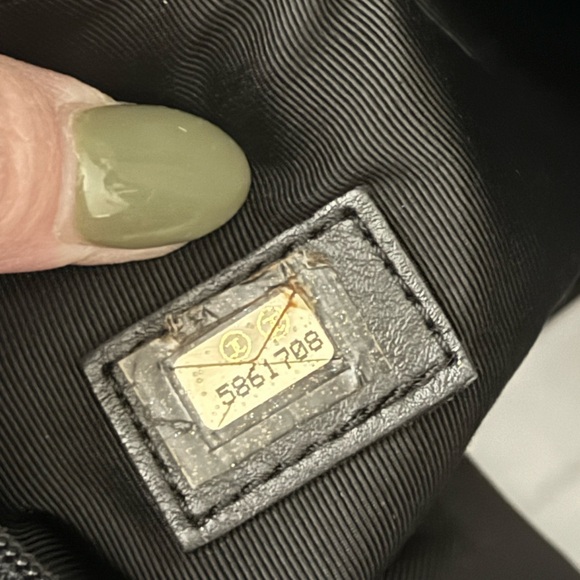 Chanel Black Leather Tote Bag Authentic - Picture 7 of 12